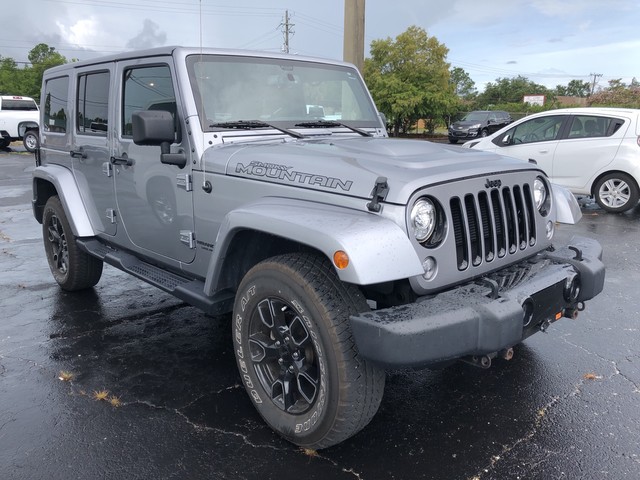 Pre-Owned 2017 Jeep Wrangler Unlimited Smoky Mountain Four Wheel Drive ...