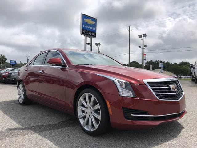 Pre-Owned 2015 Cadillac ATS Sedan Luxury RWD Rear Wheel Drive Sedan